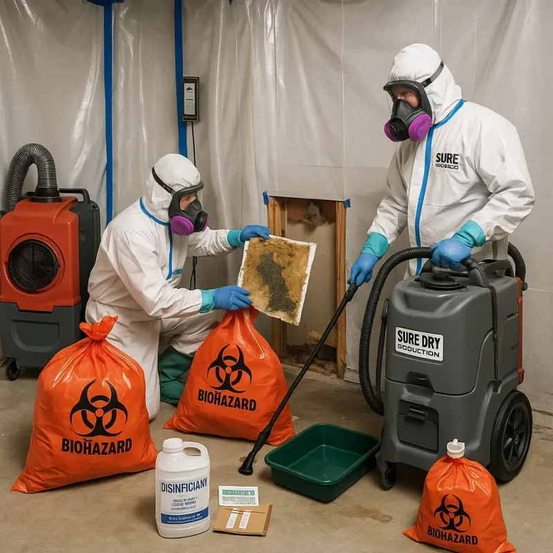 Contaminated Water Handling Protocols process in Saint Marys, OH
